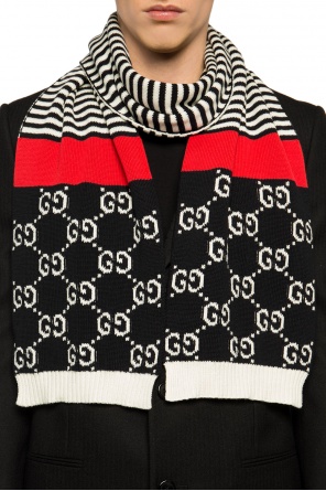 Striped scarf, zdjęcie 2 Striped scarf od Gucci